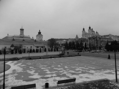 Eski kasabanın tarihi merkezi.                                                                