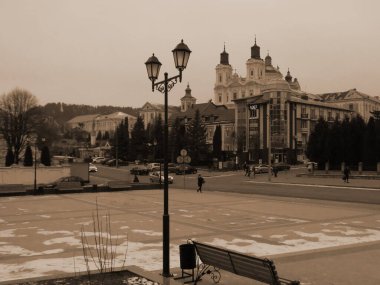Eski kasabanın tarihi merkezi.                                                                