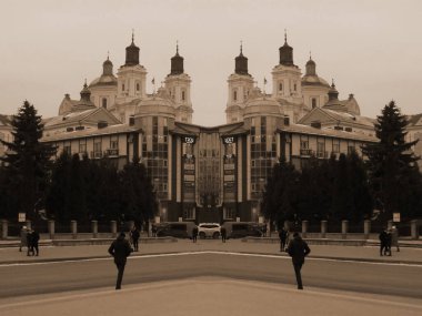 Eski kasabanın tarihi merkezi.                                                                