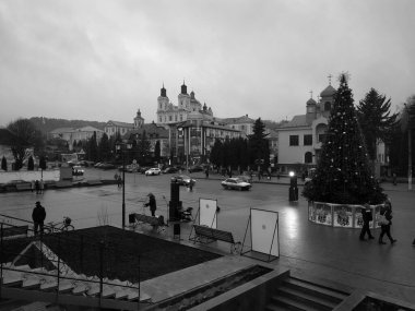 Eski kasabanın tarihi merkezi.                                                                