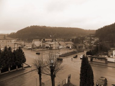 Eski şehrin tarihi kısmı.