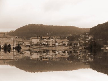 Eski şehrin tarihi kısmı.