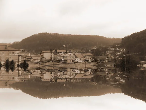 Eski şehrin tarihi kısmı.