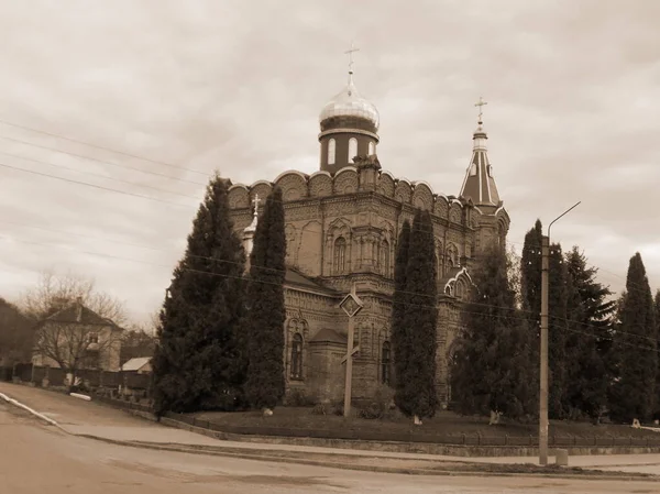 Iglesia Svyatopokrovska Regimiento Kremenets — Foto de Stock