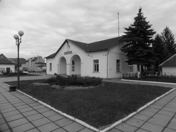 Stazione Ferroviaria Direzione Ferroviaria Rivne Lviv Kremenets Regione Ternopil Ucraina — Foto Stock