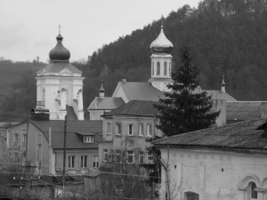 Eski kasabanın tarihi merkezi.                                                                