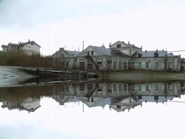 Starý Kamenný Hraběcí Majetek Historické Centrum Starého Města — Stock fotografie