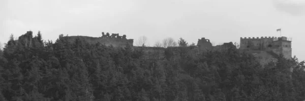 Allgemeiner Blick Auf Den Burgberg — Stockfoto