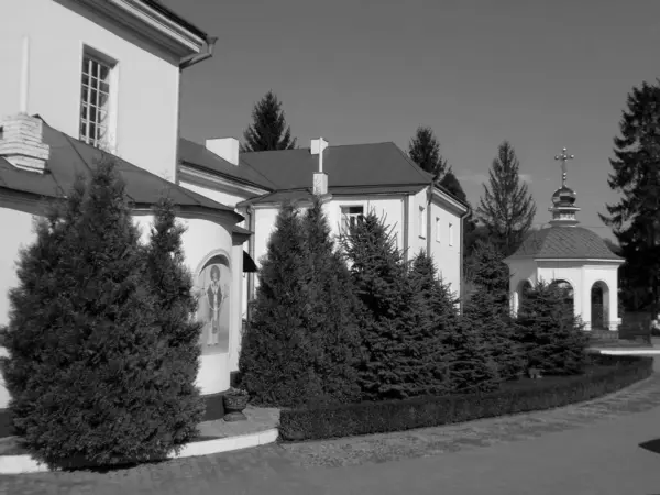 モナシェスキー建物 エピファニー修道院 — ストック写真