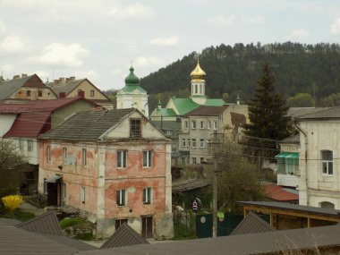 Eski kasabanın tarihi merkezi.                                                                                    