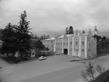 Eski kasabanın tarihi merkezi.                                                                                    