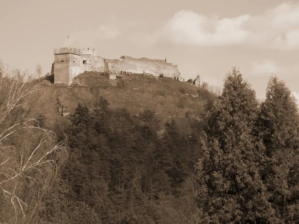 Allgemeiner Blick Auf Den Burgberg — Stockfoto