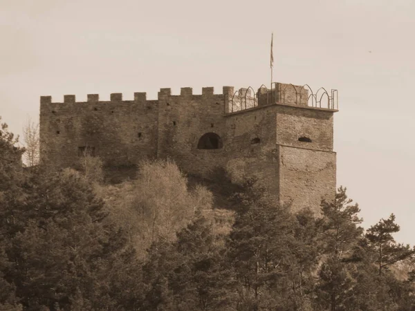 Ruinen Des Burgberges — Stockfoto