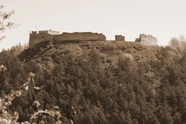 Allgemeiner Blick Auf Den Burgberg — Stockfoto