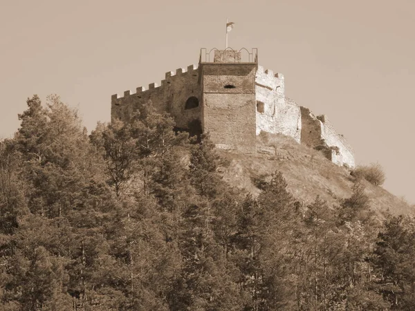 城堡山概览 — 图库照片
