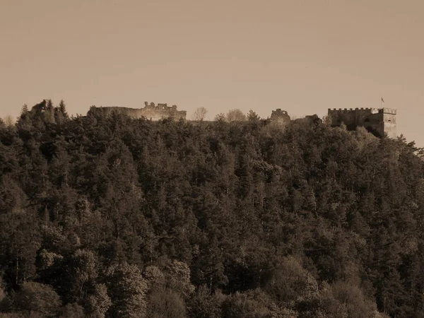 Veduta Generale Della Collina Del Castello — Foto Stock