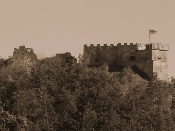 Veduta Generale Della Collina Del Castello — Foto Stock