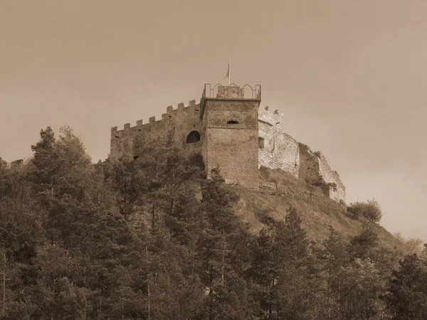 Allgemeiner Blick Auf Den Burgberg — Stockfoto