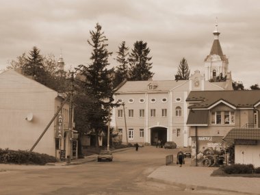 Eski şehrin tarihi kısmı.        