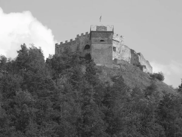 Vue Générale Colline Château — Photo