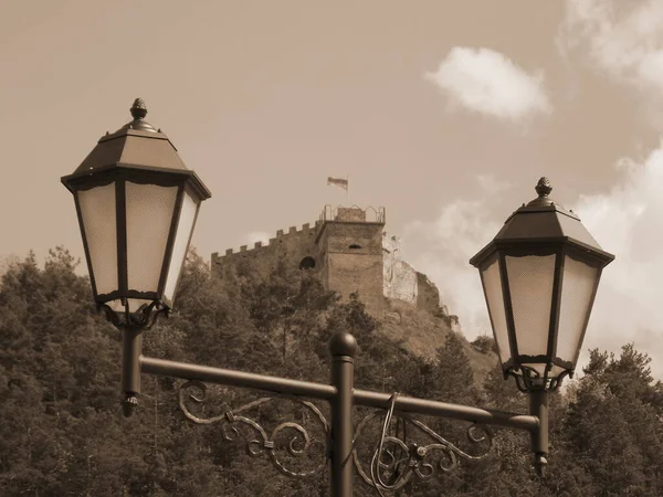 Veduta Generale Della Collina Del Castello — Foto Stock