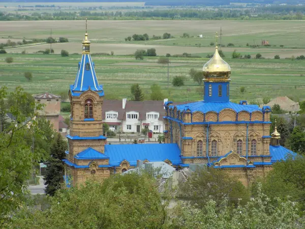 Svyatopokrovska Regiment Church Kremenets — Stock Photo, Image