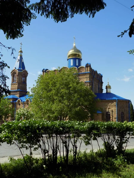 Die Svyatopokrovska Kirche Kremenez — Stockfoto