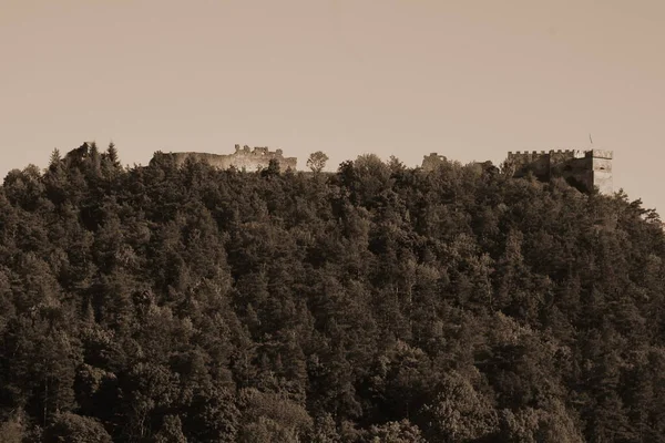 Vista General Colina Del Castillo — Foto de Stock