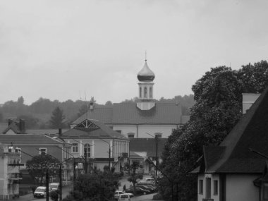 Eski şehrin tarihi kısmı.                                      