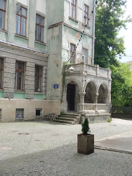 Cortile Veneziano Italiano Ternopil — Foto Stock