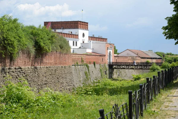 Portão Construção Portão Entrada Dubno Castelo — Fotografia de Stock