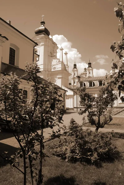 Catedral São Nicolau Mosteiro Franciscano — Fotografia de Stock