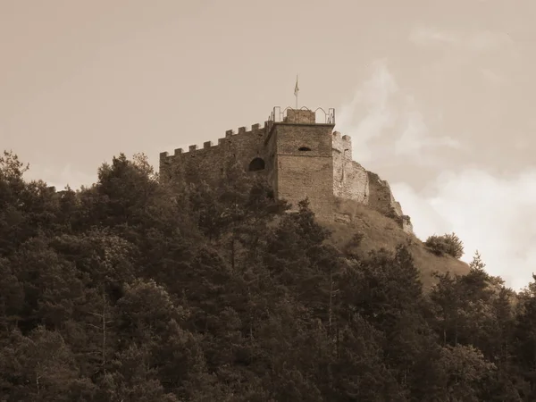 Allgemeiner Blick Auf Den Burgberg — Stockfoto