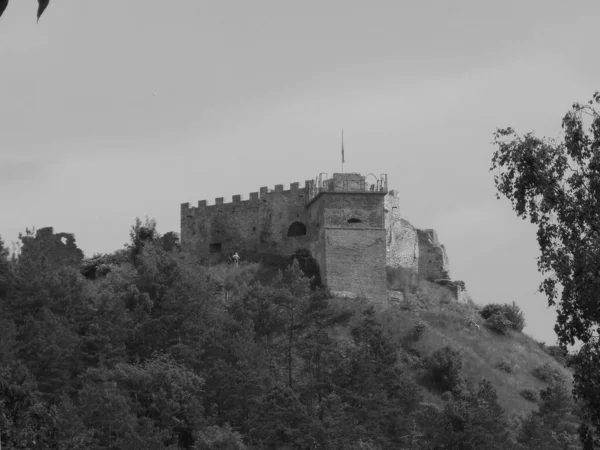 Vista Geral Colina Castelo — Fotografia de Stock