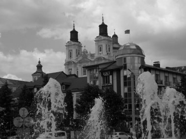 Eski şehrin tarihi kısmı.                                                                                      