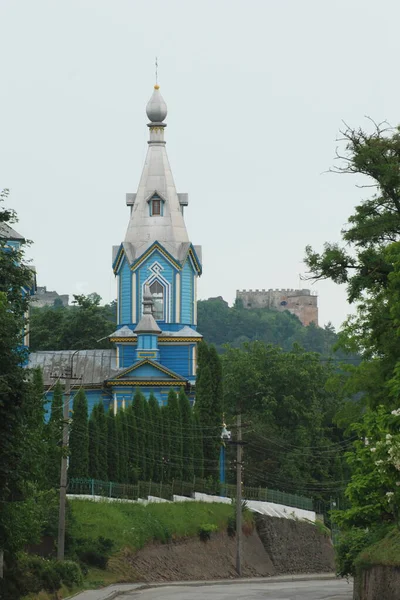 Heliga Korsets Kyrka Kremenet — Stockfoto