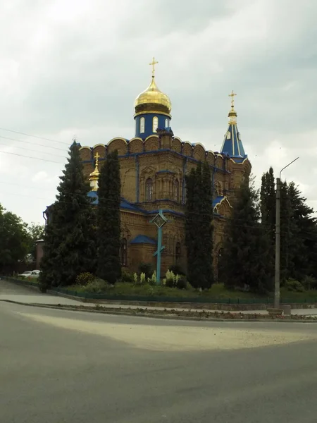 Igreja Svyatopokrovska Regimento Kremenets — Fotografia de Stock