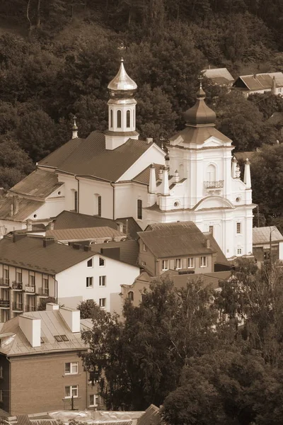 Catedral São Nicolau Mosteiro Franciscano — Fotografia de Stock