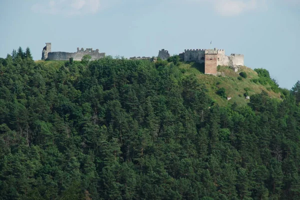 Vue Générale Colline Château — Photo