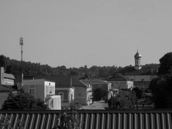 Het Historische Deel Van Oude Stad — Stockfoto