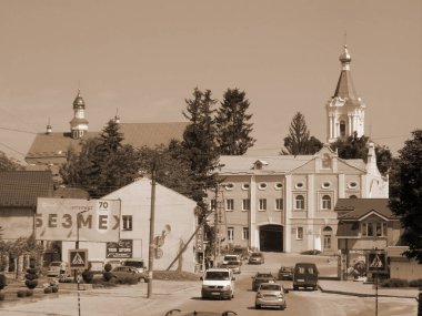 Eski şehrin tarihi kısmı.                                                                                               