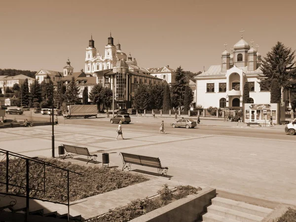 Het Historische Deel Van Oude Stad — Stockfoto