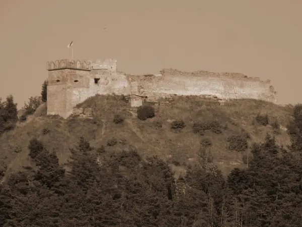 Veduta Generale Della Collina Del Castello — Foto Stock