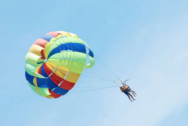Parachute French Parachute Italian Para Turn Away French Chute Fall — Stock Photo, Image