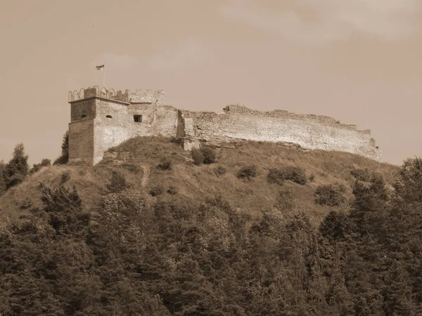 Γενική Άποψη Του Λόφου Castle — Φωτογραφία Αρχείου