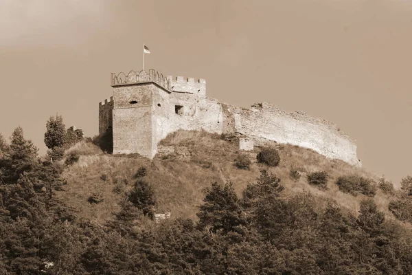 Γενική Άποψη Του Λόφου Castle — Φωτογραφία Αρχείου