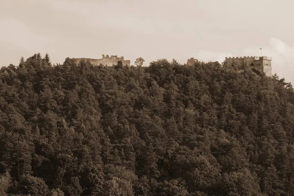 Allgemeiner Blick Auf Den Burgberg — Stockfoto