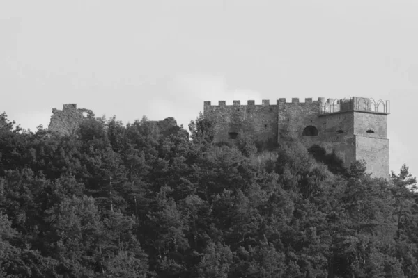 Γενική Άποψη Του Λόφου Castle — Φωτογραφία Αρχείου