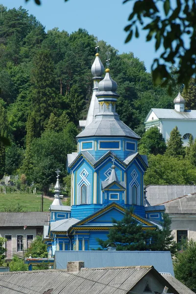 Gamla Träkyrkan Heliga Korsets Kyrka — Stockfoto