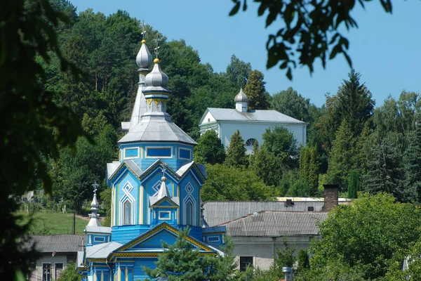 Alte Holzkirche Heilig Kreuz Kirche — Stockfoto